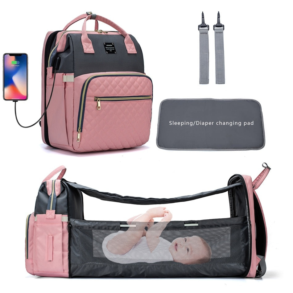 HAMUR Baby Bag Organizer, Portable Stroller Mini Diaper Pouches